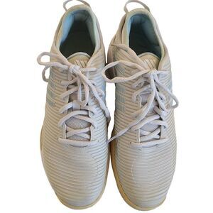K Swiss Womens Hypercourt Express White Barely Blue Tennis Shoes Size 10